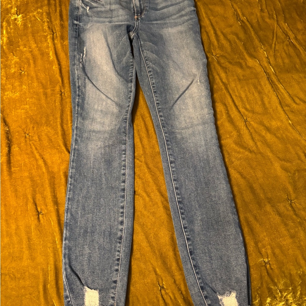 PAIGE Light Blue Skinny Jeans